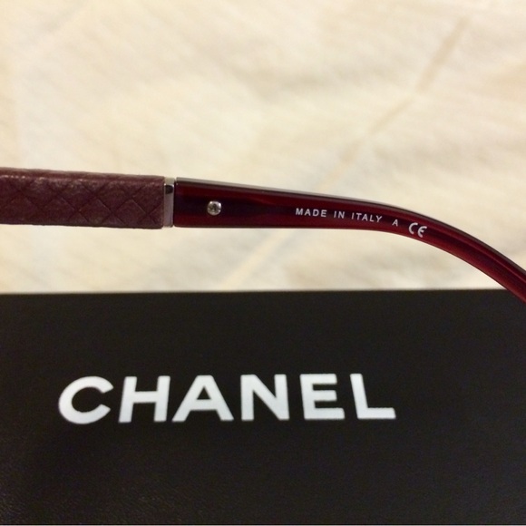 Authentic NEW w/box Chanel Merlot Women's Eyeglasses - Picture 4 of 9